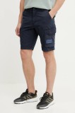 Napapijri pantaloni scurți N-Horton bărbați, culoarea albastru marin, NP0A4HOS1761