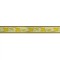 Bordura decorativa pentru tapet, galben, maro, 5.3cm x 10m, F802-222