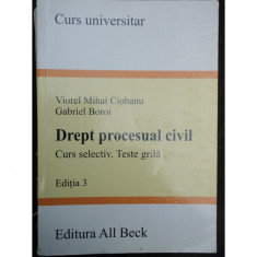 DREPT PROCESUAL CIVIL - VIOREL MIHAI CIOBANU foto