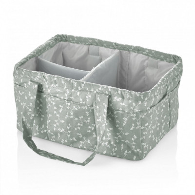 Geanta organizator pentru scutece si accesorii copii/bebelusi, BabyJem, 25x35 cm (Culoare: Gri) foto