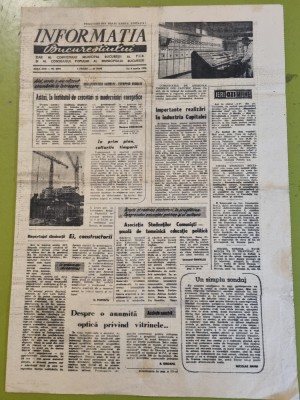 informatia bucurestiului 4 martie 1976-ansamblul de cantece si dansuri muresul foto