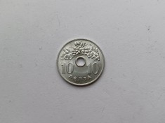 Grecia -10 lepta 1969 foto