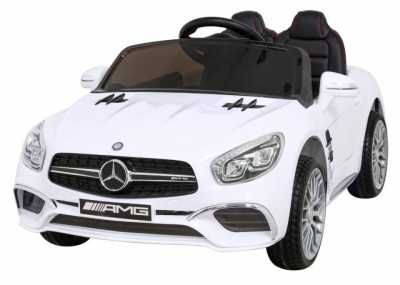 Masinuta electrica Mercedes Benz AMG SL65S, alb foto