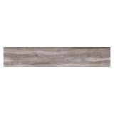 Gresie exterior / interior portelanata Atelier Gris, 22.5 x 119.5 cm, gri, mata, rectificata, aspect lemn