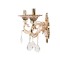 Aplica Nicholas, 2*E14, Lila cu Auriu, Metal si Cristal ModernLight Concept