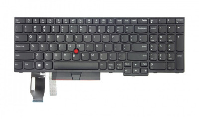 Tastatura laptop second hand Lenovo ThinkPad E580 E585 E590 E595 US FRU 01YP589 foto