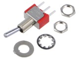 Comutator basculant Poz: 2 SPST ON-(ON) 2A/250VAC 5A/28VDC
