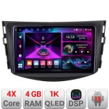 Navigatie Toyota RAV4 A-018 4+64 InCell Display 1K Android Waze USB Navigatie Internet Youtube Radio