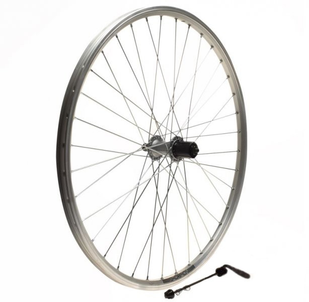 Roata spate dubla bicicleta 26&quot;, quick release, Kolo, caseta 8/9 viteze, culoare... Cod:AWR2672