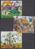 DISNEY 1986 LP.1145+1147+1154 MNH, Nestampilat