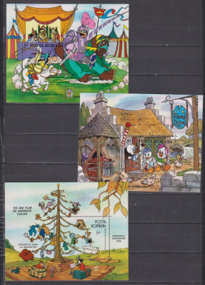 DISNEY 1986 LP.1145+1147+1154 MNH foto