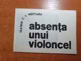 program teatrul nottara 1966-1967-absenta unui violoncel