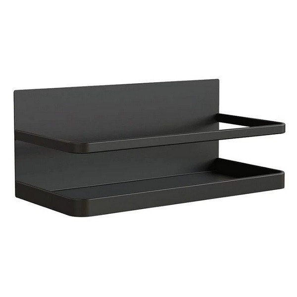 Suport magnetic pentru condimente, negru