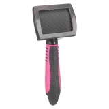 Cumpara ieftin Perie Tesala 7x16 cm Roz/ Negru 23126, Trixie