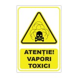 Indicator avertizare &bdquo;Atenție! Vapori toxici&rdquo;