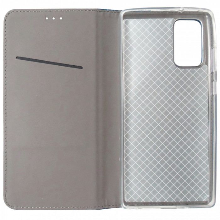 Husa tip carte cu stand Smart Magnet aurie pentru Samsung Galaxy Note 20, Note 20 5G