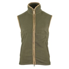 Vestă Jack Pyke Countryman Fleece Gilet, oliv &icirc;nchis, mărimea XL
