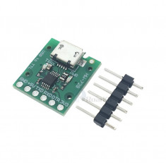 CH340E USB to TTL Serial Converter, 5V/3.3V Alternative foto