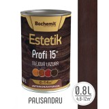 Lazura lemn Bochemit Estetik Profi 0,8L, palisandru, 6-14mp, protectie 15 ani+
