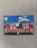 Carte poștală rară FC Rapid București, cu autografele jucatorilor