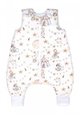 Sac de dormit cu picioare, bumbac de vara, 1 Tog, Circ, S, 6-24 luni foto