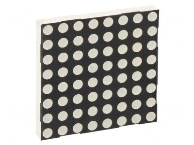 Afişaj LED Matrice 8x8 Albastru 60,2x60,2mm foto