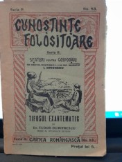 Tifosul Exantematic - Tudor Dumitrescu foto
