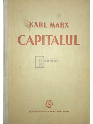 Karl Marx - Capitalul, vol. 2, cartea a II-a (editia 1951) foto