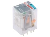 Releu electromagnetic 4PDT 24VDC 6A