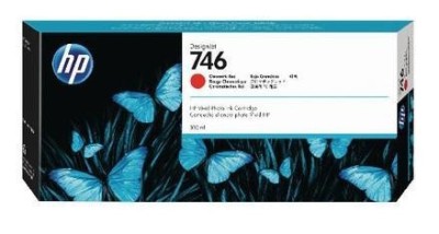 Cartus Original HP 746 P2V81A Chromatic Red - HP DesignJet Z6 / Z9 foto