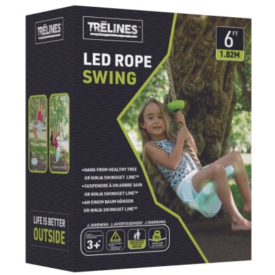 Leagan cu franghie de alpinism cu LED (1.82 m) foto