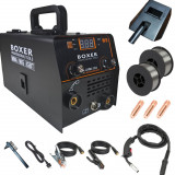 Aparat invertor sudura MIG MMA 350A + 2 role fir flux fara gaz + accesorii (SR-2020+2F), Boxer