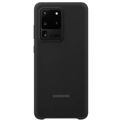 Husa Cover Leather Samsung pentru Samsung Galaxy S20 Ultra Negru foto