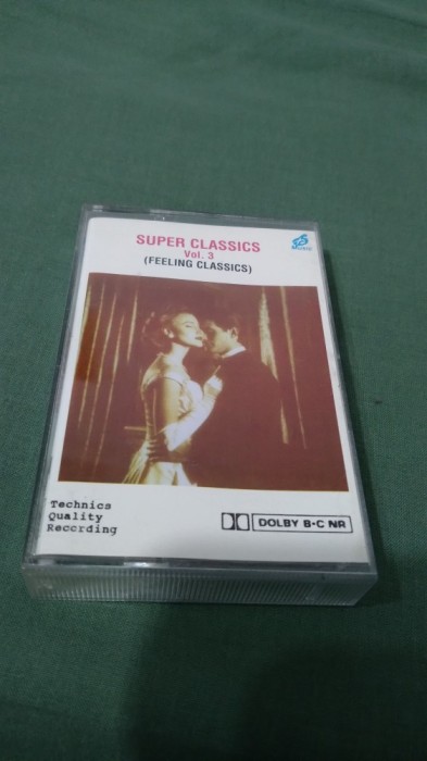 CASETA AUDIO SUPER CLASSICS VOL 3 RARA !!! DE TARABA