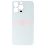 Capac Baterie Argintiu iPhone 13 Pro Compatibil, Decupaj Camera Mare, Bulk