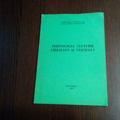 TEHNOLOGIA CULTURII CIRESULUI SI VISINULUI - Cornelia Parnia - 1982, 24 p.