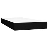 Cumpara ieftin Saltea cu arcuri buzunar, fermitate medie, negru, 90x190x20 cm, textil