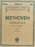 Beethoven Sonatas For The Piano Book II, G. Schirmer, Limba Engleza, 340 Pagini