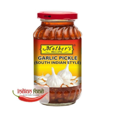 Mother&amp;#039;s Recipe Garlic Pickle South Indian Style (Muraturi de Usturoi din India foto