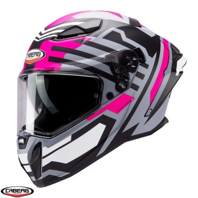 Casca integrala pentru scuter - motocicleta Caberg model Drift Evo II SV Horizon N6 gri/negru/fuchsia mat Pinlock ready &amp;ndash; lentila Pinlock inclusa XS ( foto