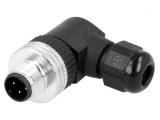 Mufă M12 4 PIN tată IP67 pentru cablu DeviceNet/CANopen, MOLEX