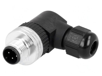 Mufă M12 4 PIN tată IP67 pentru cablu DeviceNet/CANopen foto