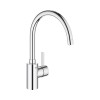 Baterie Bucatarie GROHE Eurosmart Cosmopolitan 32843002 Crom, Pipa Inalta Pivotanta, Monocomanda, Cartus Ceramic, Metal
