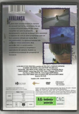 A(01) FILM DVD -AVALANSA foto