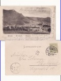 Brasov, Kronstadt - vedere generala,clasica- rara