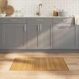 vidaXL Covor dreptunghiular, natural, 60x100 cm, bambus 376829