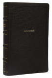 Nkjv, Reference Bible, Personal Size Large Print, Leathersoft, Black, Thumb Indexed, Red Letter Edition, Comfort Print: Holy Bible, New King James Ver