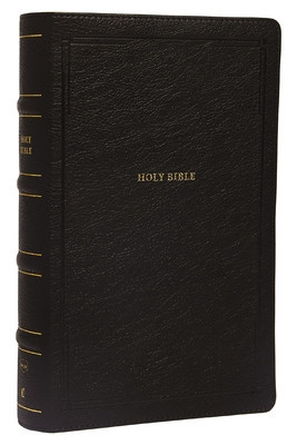 Nkjv, Reference Bible, Personal Size Large Print, Leathersoft, Black, Thumb Indexed, Red Letter Edition, Comfort Print: Holy Bible, New King James Ver foto