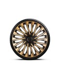 Set capace roti 16&#039; galben-negru cu inel negru Soho 4buc, Mega Drive