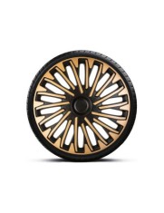 Set capace roti 16' galben-negru cu inel negru Soho 4buc